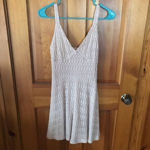 Nude sun dress